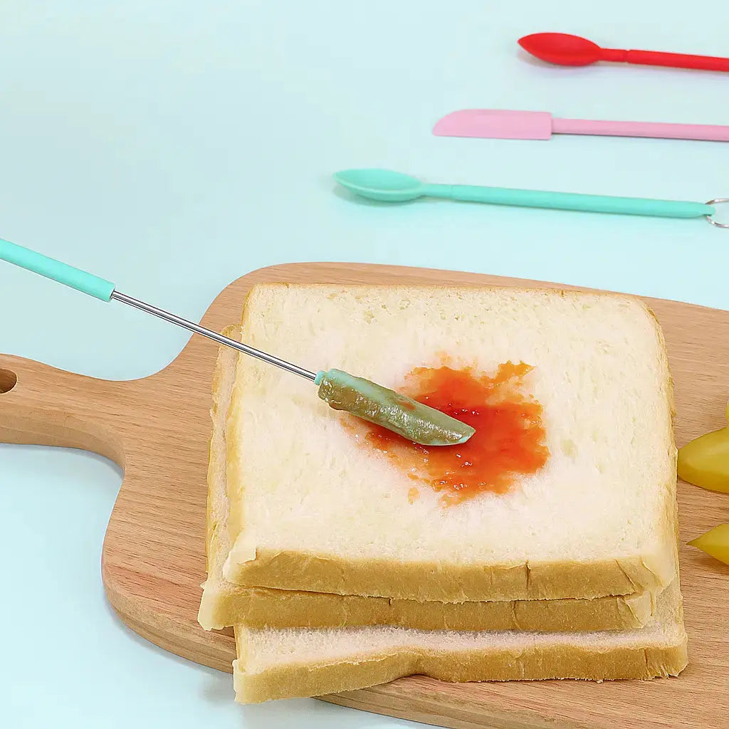 BowLift | Telescopic Silicone Scraper – Adjustable Kitchen Helper for Thorough Scraping