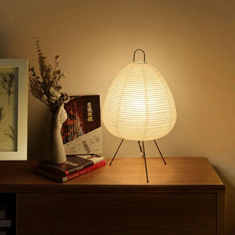 BowLift | Elegant table lamp made of rice paper in Japanese design