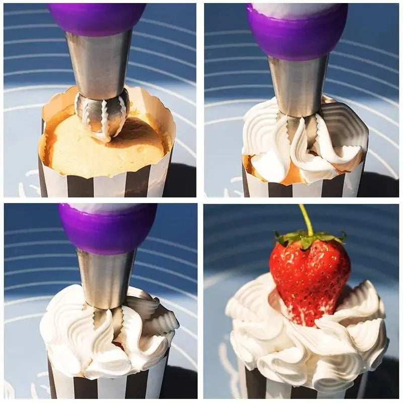 BowLift | Cake Decoration Set made of Stainless Steel – Create Flowers Like a Pro