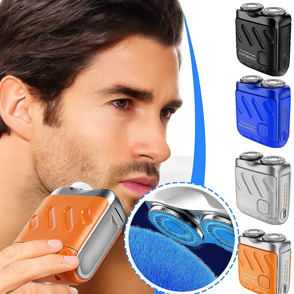 BowLift | Portable electric shaver with double blade for smooth skin