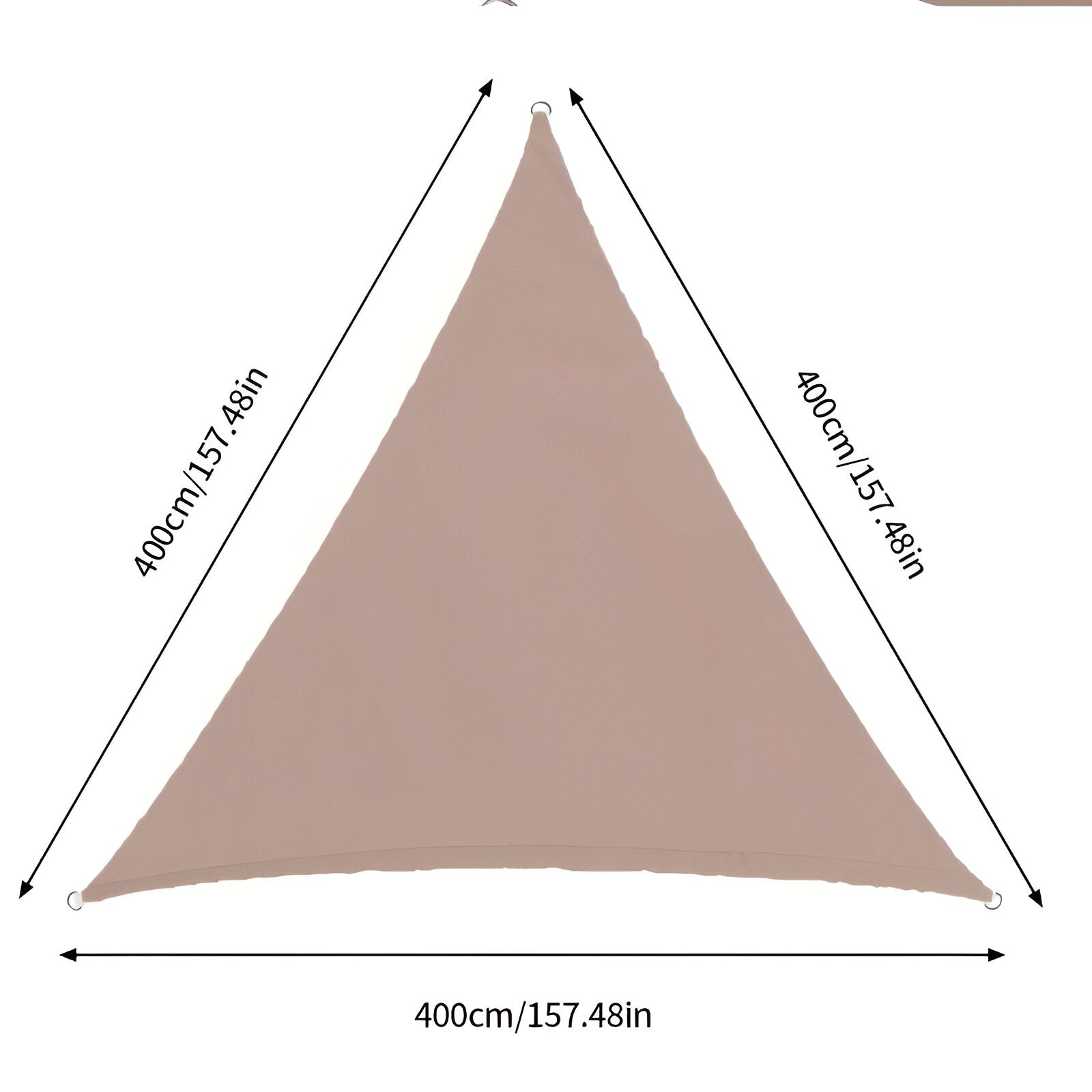 BowLift | TriBlocker Sun Sail – Premium Sun Protection, Waterproof Triangle Sail