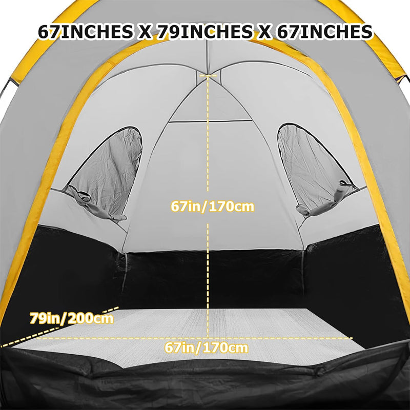 BowLift | Truck Tent For 6.5-8 Ft Truck Bed, Pickup Truck Bed Tent Double Layer Waterproof Pu2000mm For Camping