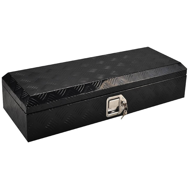 BowLift | Truck Tool Boxes 34.5 Inch Aluminum with Side Handle and Lock Keys  for Pickup, RV, Trailer, Truck Bed