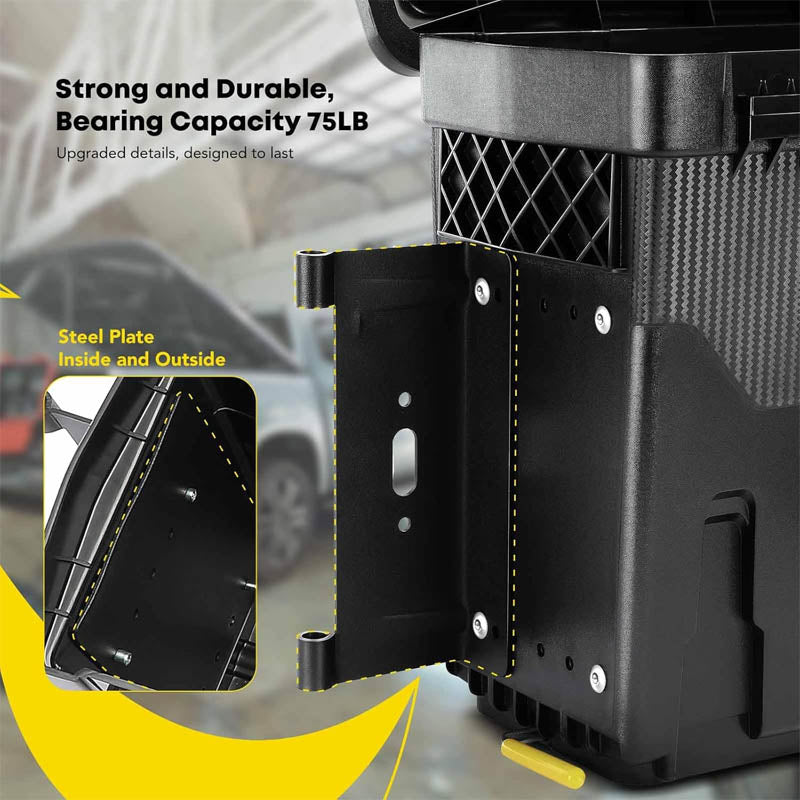 BowLift | Truck Tool Boxes Lockable Compatible with 2007-2019 Chevrolet Silverado & GMC Sierra 1500 2500 3500 Passenger Side