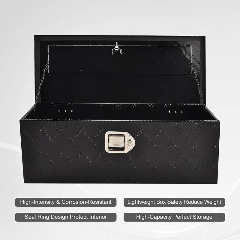 BowLift | Truck Tool Boxes 30 Inch Heavy Duty Aluminum Truck Bed Tool Box for Pickup, RV, Trailer, Truck Bed