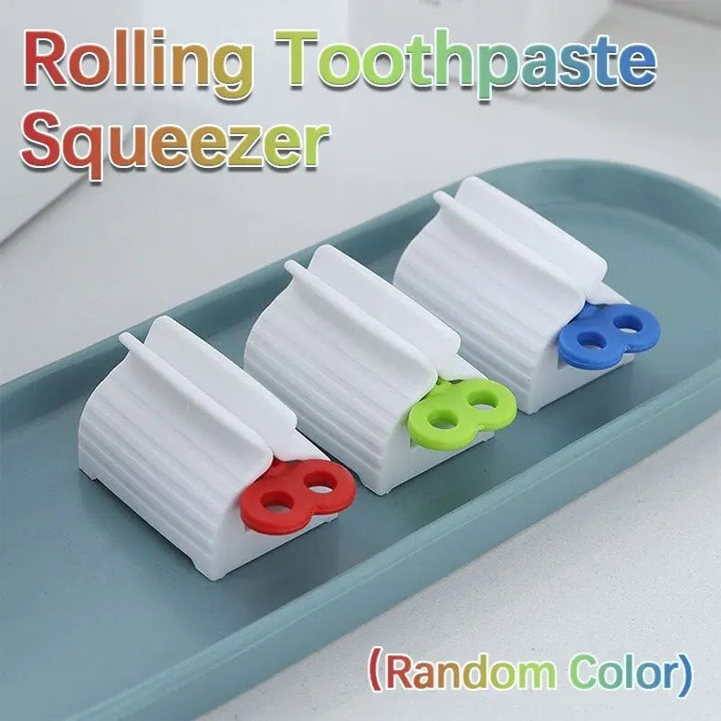 BowLift | Tube squeezer with twist handle – Completely empty toothpaste, creams & ointments