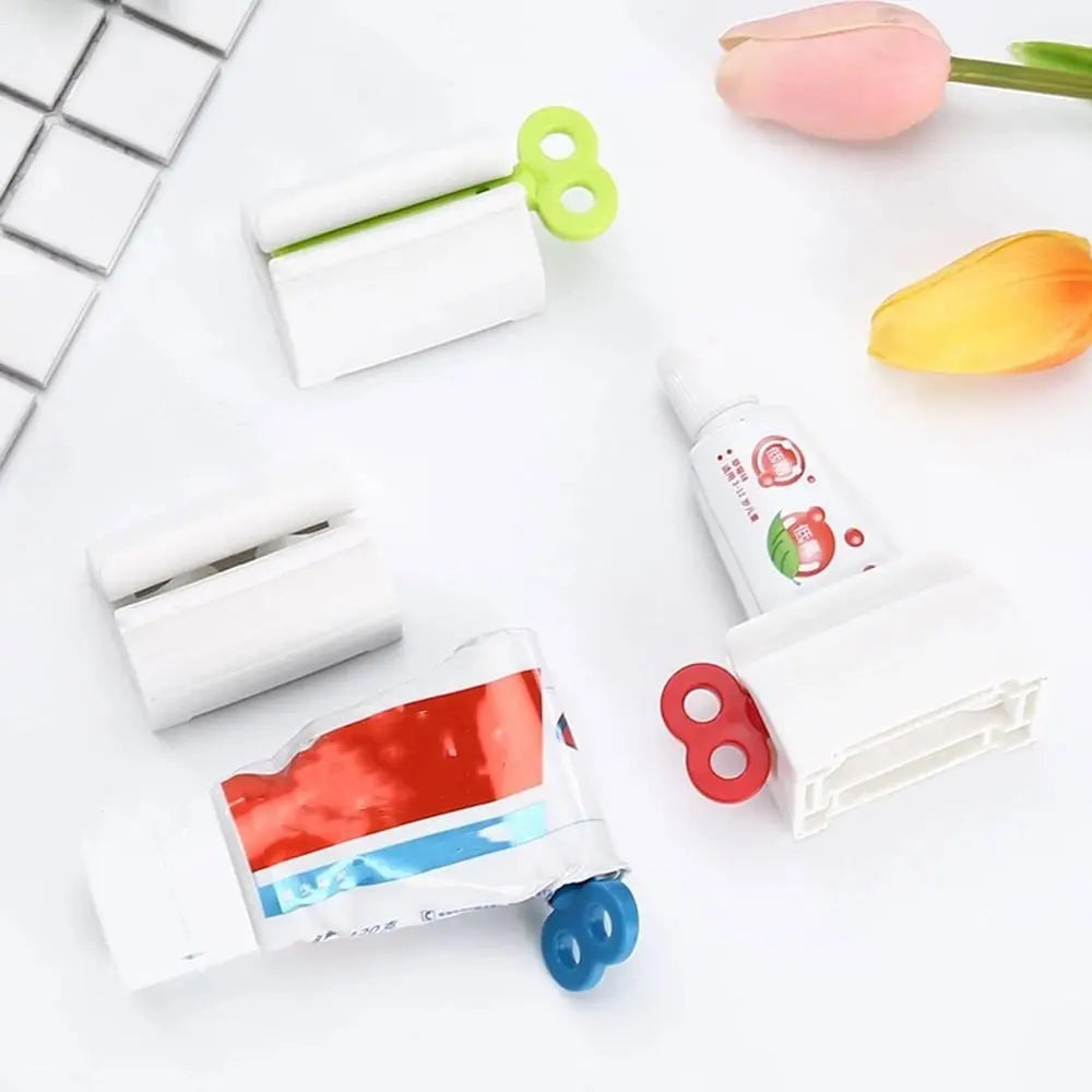 BowLift | Tube squeezer with twist handle – Completely empty toothpaste, creams & ointments