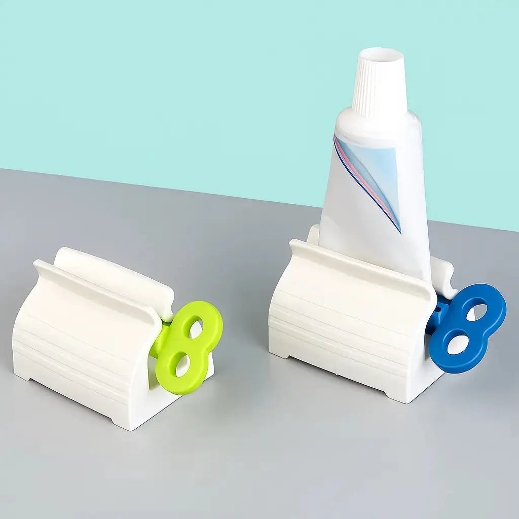 BowLift | Tube squeezer with twist handle – Completely empty toothpaste, creams & ointments