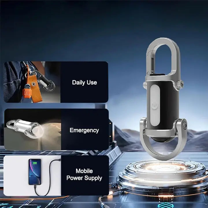 BowLift | USB-C rechargeable mini flashlight