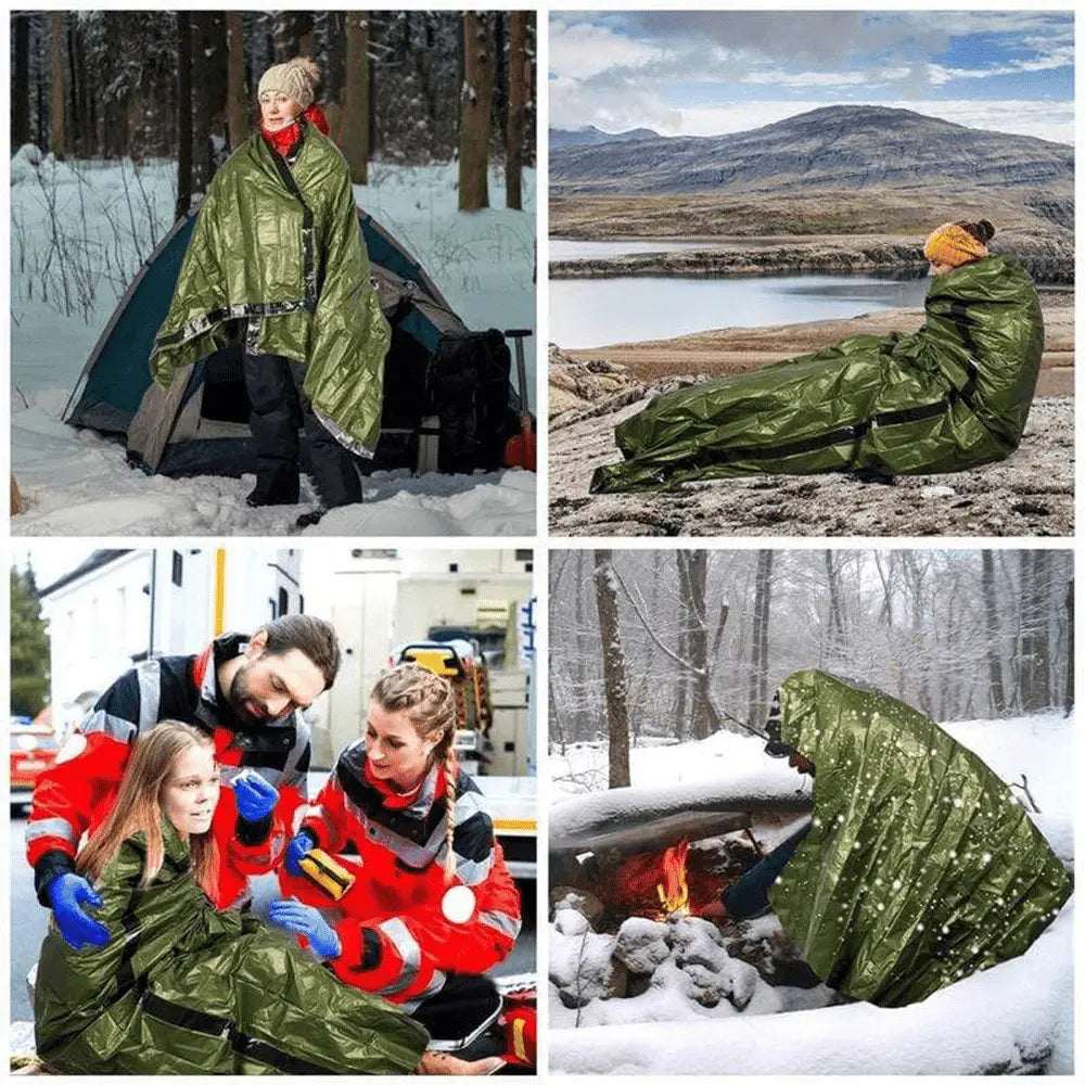 BowLift | Survival Sleeping Bag Ultralight – Fits in the Bag & Thermal Insulating