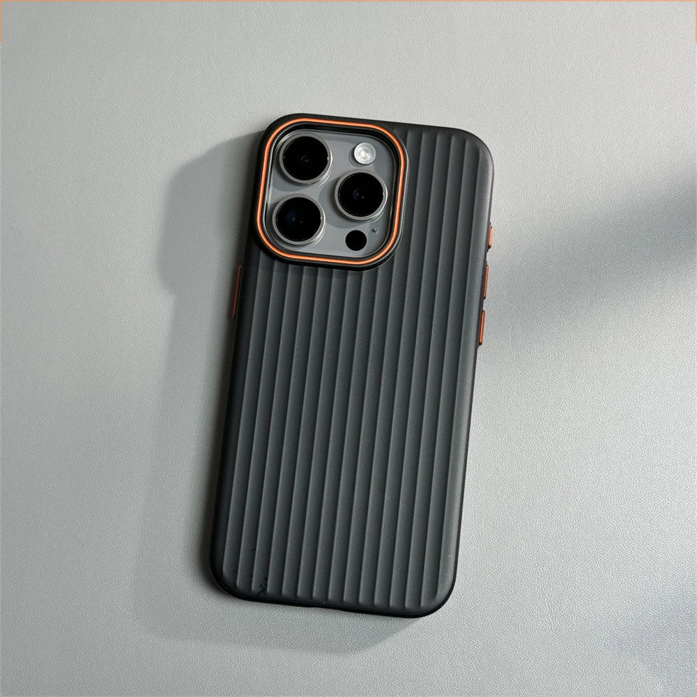 BowLift | Ultra-thin corrugated mat shockproof case for iPhone