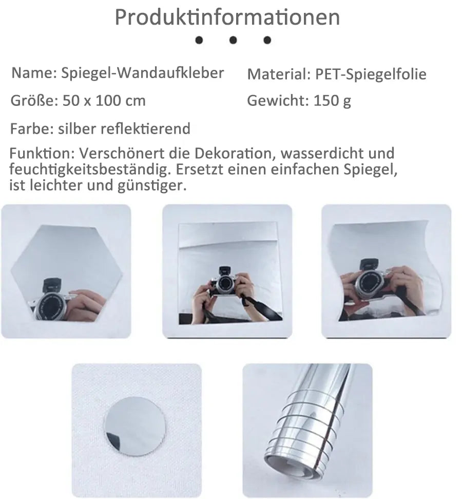 BowLift | Ultra-flexible Mirror - safe and shatterproof