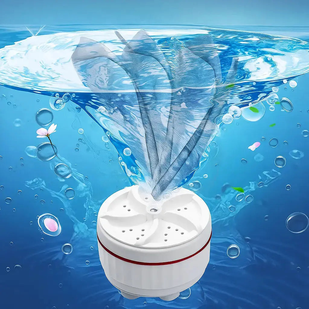 BowLift | Ultrasonic cleaner portable – For laundry & washing in bucket or sink