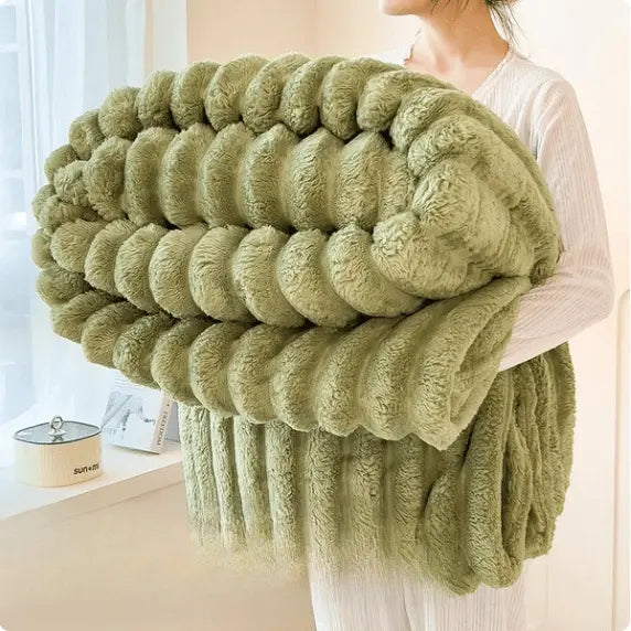 BowLift | Ultra-soft flannel milk velvet blanket for cozy warmth