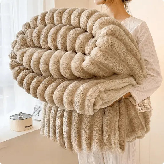 BowLift | Ultra-soft flannel milk velvet blanket for cozy warmth