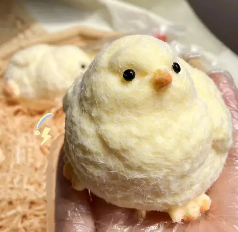 BowLift | Ultra-soft handmade chick – Stress relief squeeze toy