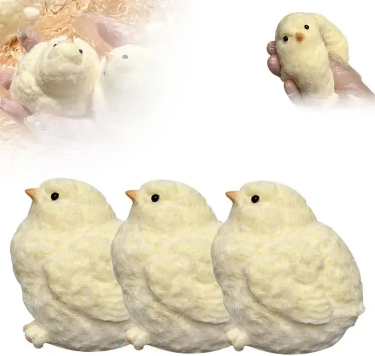 BowLift | Ultra-soft handmade chick – Stress relief squeeze toy