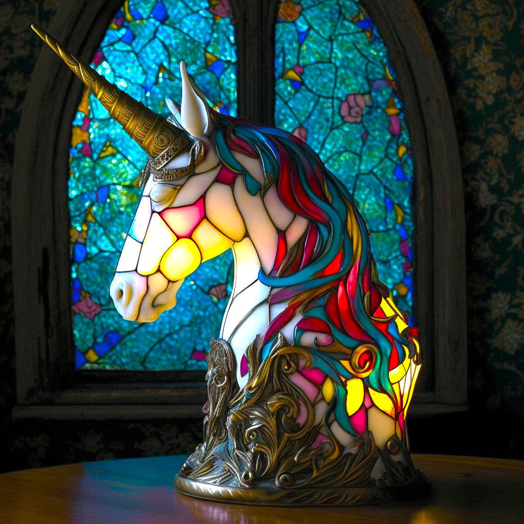 BowLift | Animal Stained Glass Table Lamp Ornament