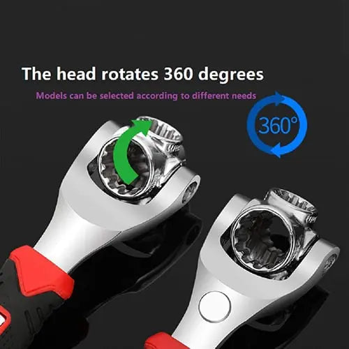 BowLift | Universal ratchet 8-in-1 – change size without tool change