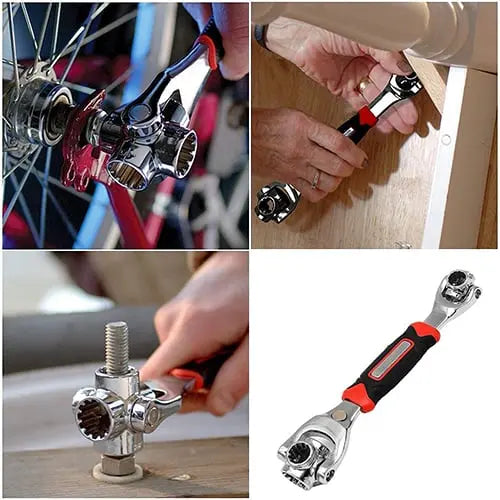 BowLift | Universal ratchet 8-in-1 – change size without tool change