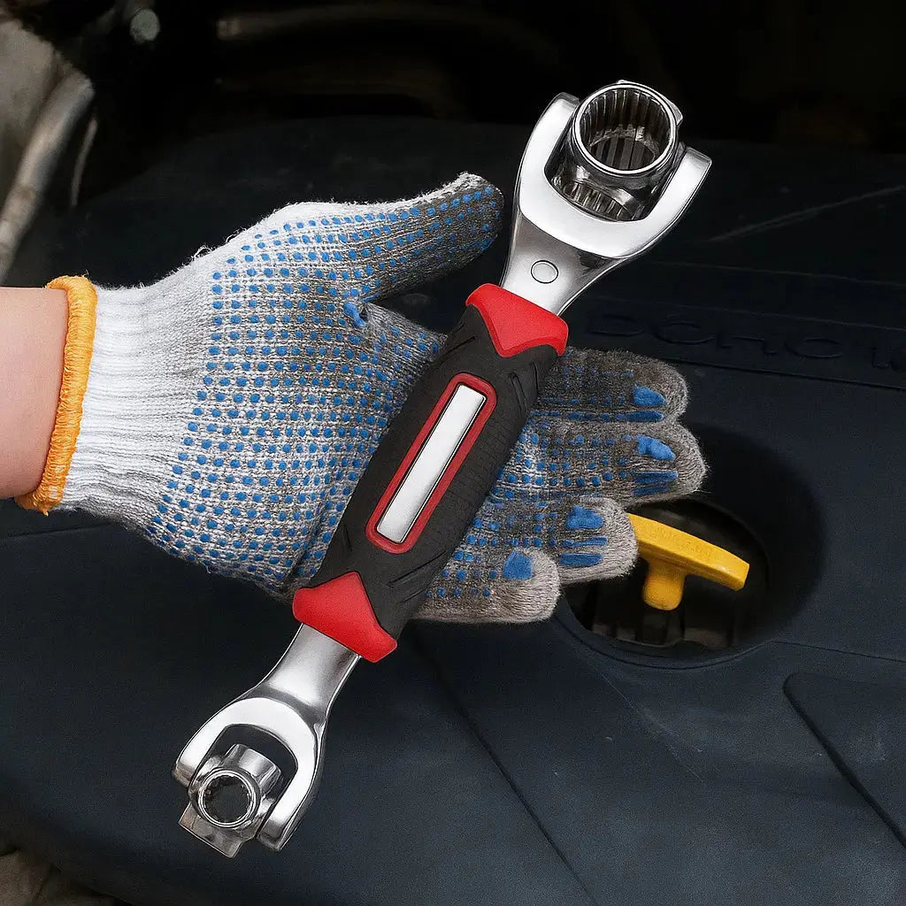 BowLift | Universal ratchet 8-in-1 – change size without tool change