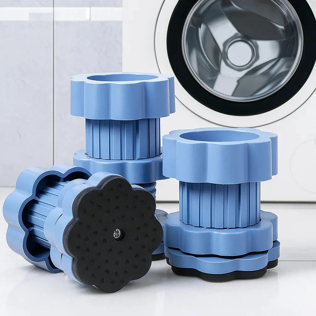 BowLift | Universal Anti-Vibration Pads – Adjustable Washing Machine Mat