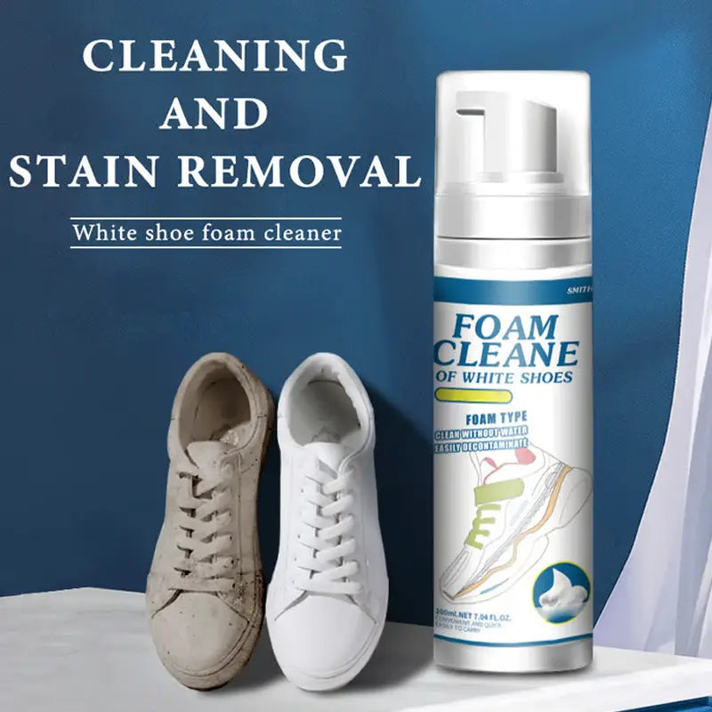 BowLift | Universal Foam Cleaner for Shoes – No Rinsing Required