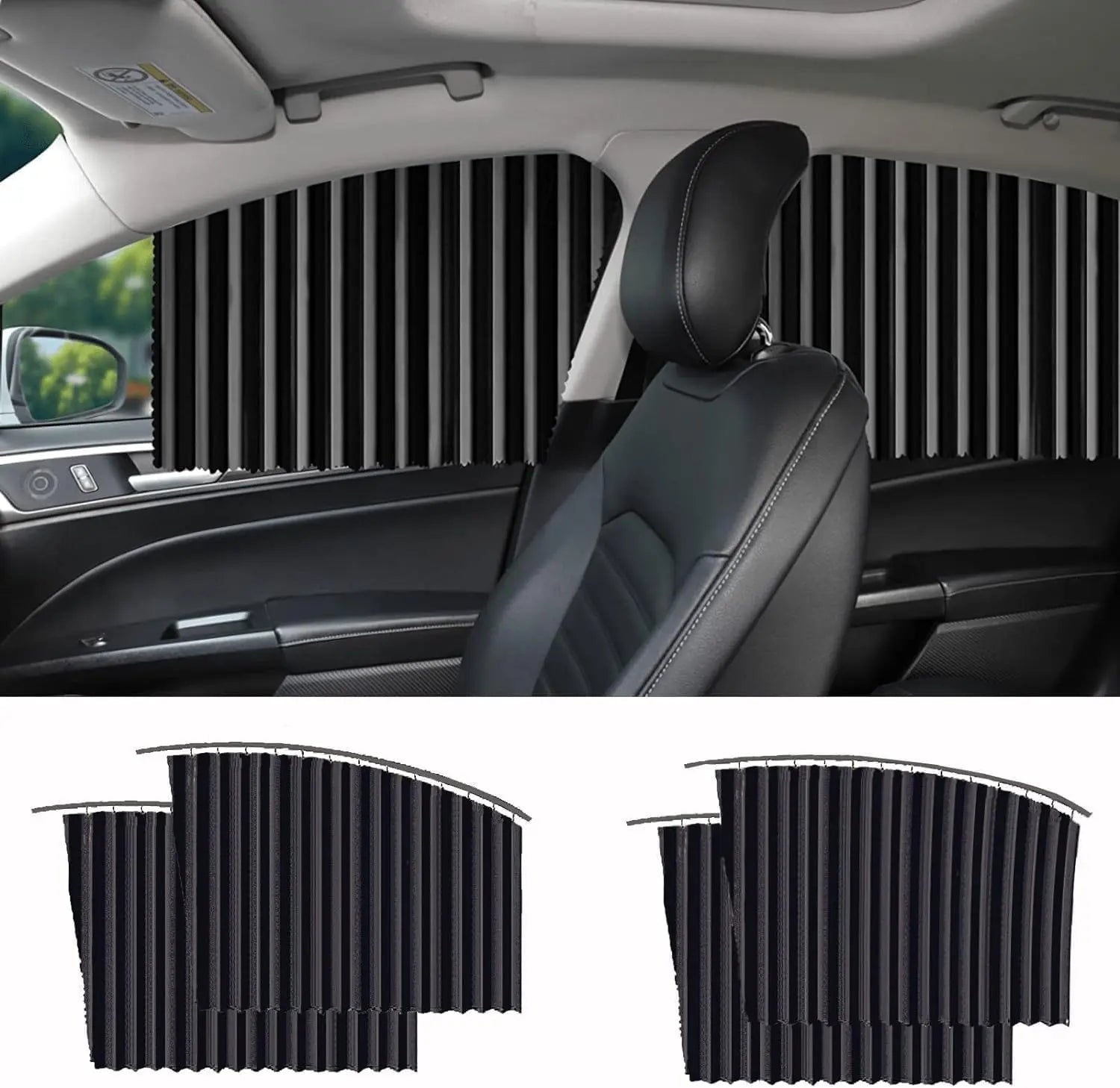 BowLift | Universal sunshade for car windows with magnetic attachment and UV pRedection