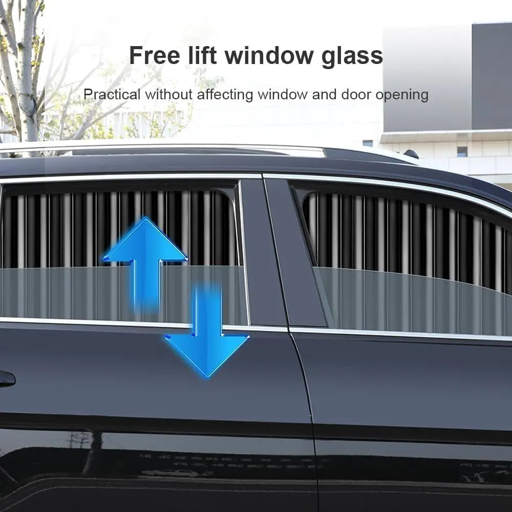 BowLift | Universal sunshade for car windows with magnetic attachment and UV pRedection