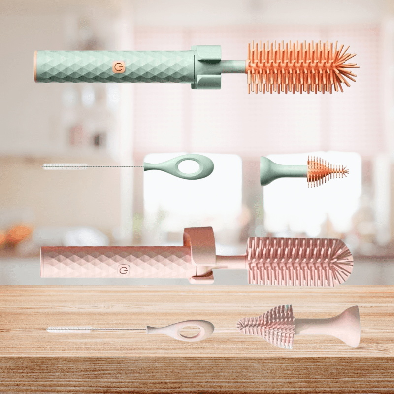 BowLift | automatic cleaning with silicone bristles for stress-free everyday life