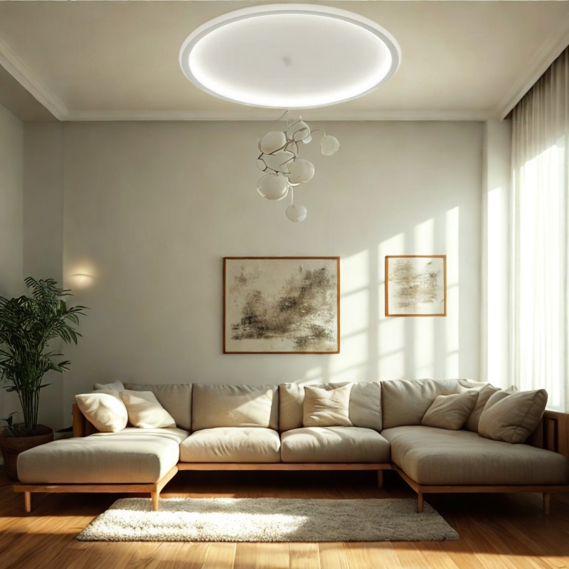 BowLift | GLOWLITH – Scandinavian LED Ceiling Lamp for Modern, Glare-Free Lighting