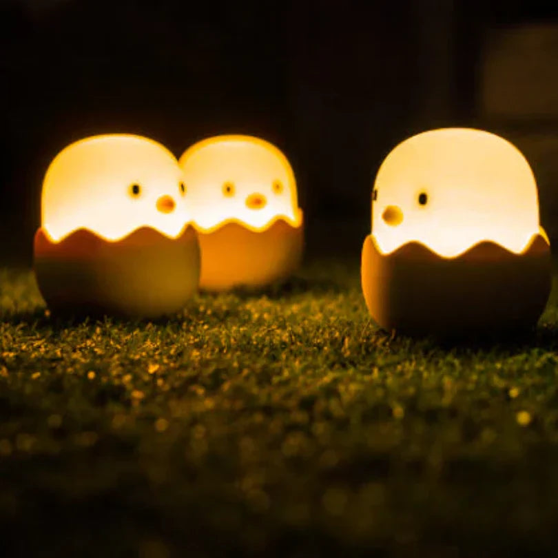 BowLift | Chick Night Light for Children – Cute LED Lamp in Egg Design for the Children's Room