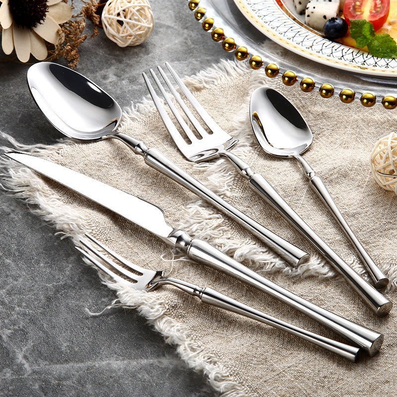 BowLift | Contemporary stainless steel cutlery set for home and events