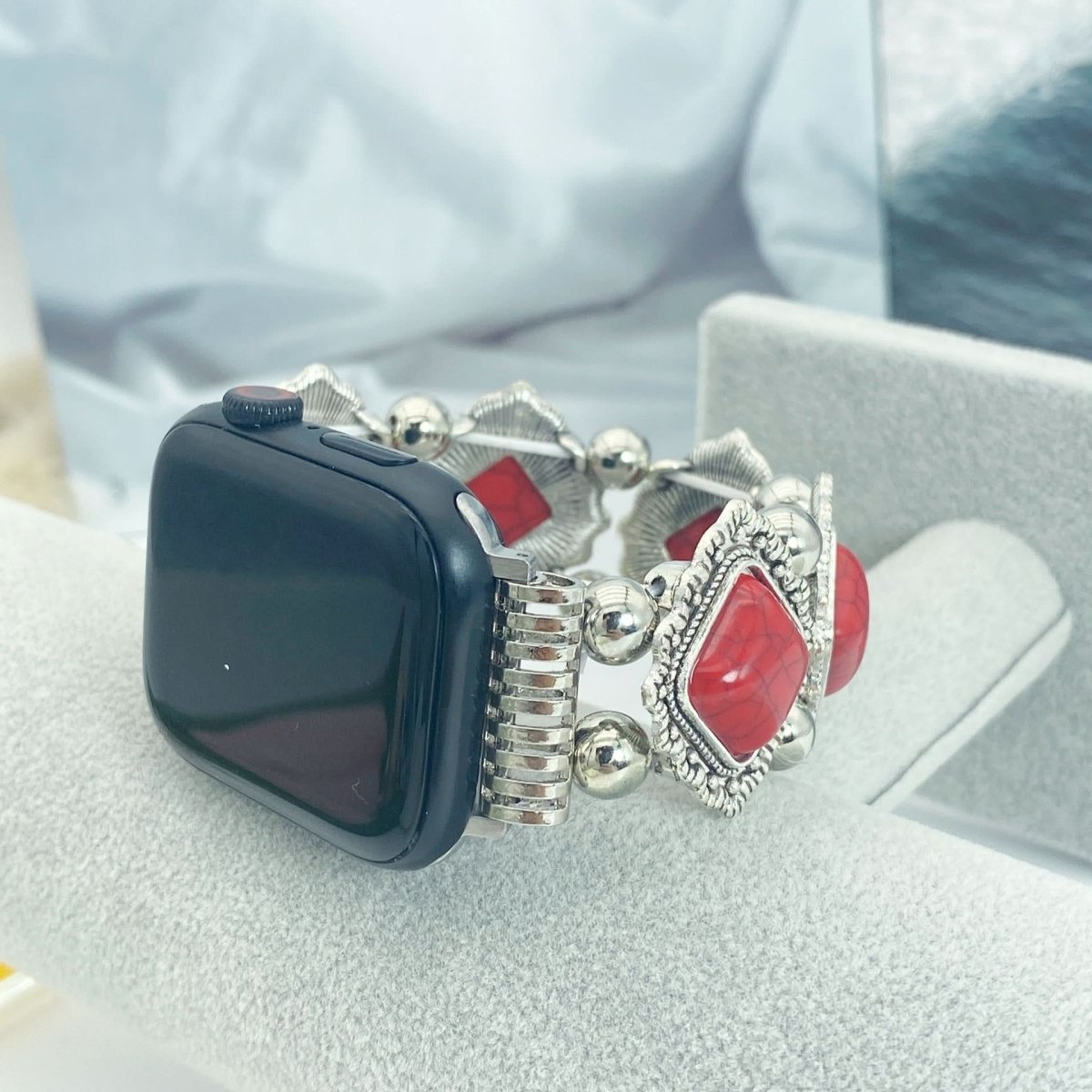 BowLift | Boho-Chic Bracelet for Smartwatches with Noble Turquoise Detail