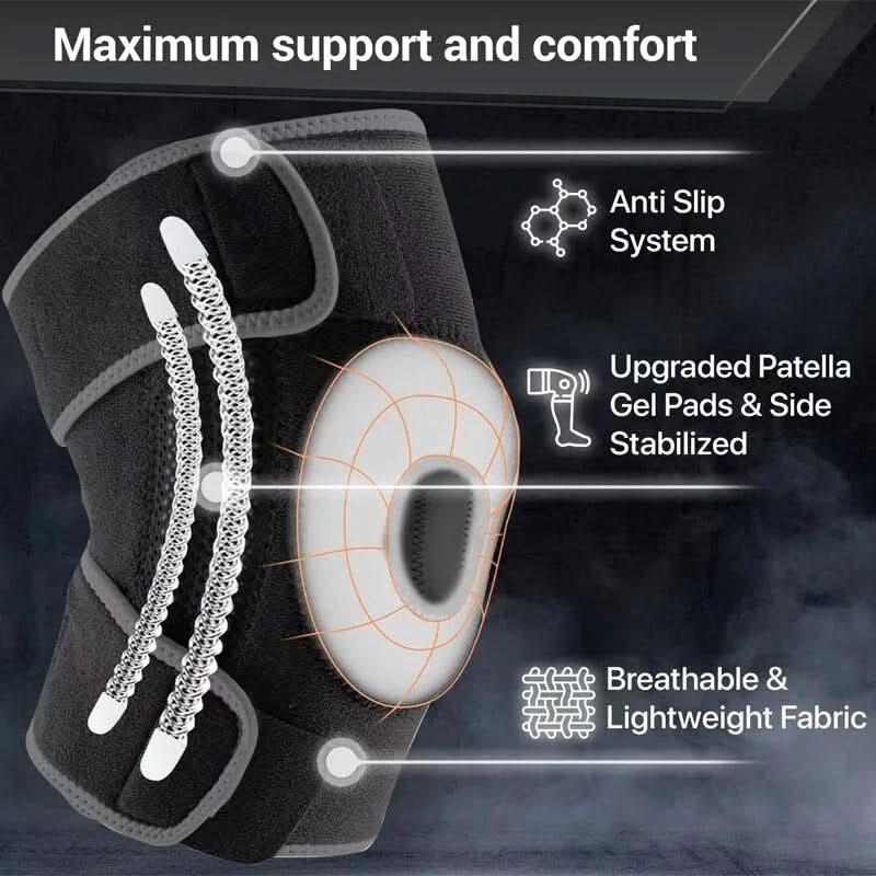 BowLift | Adjustable Knee Support for Plus Sizes with Protection