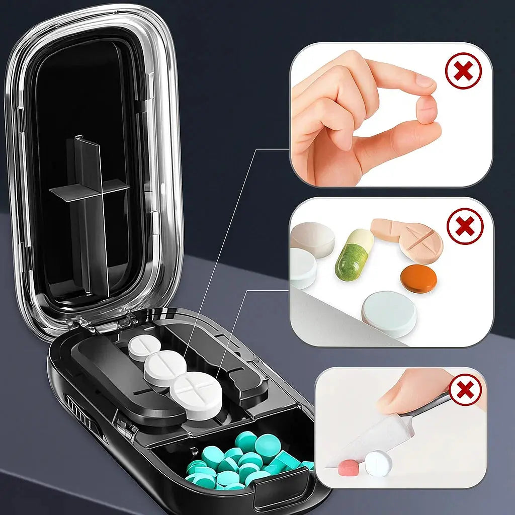 BowLift | Adjustable Pill Cutter with Precision Blade