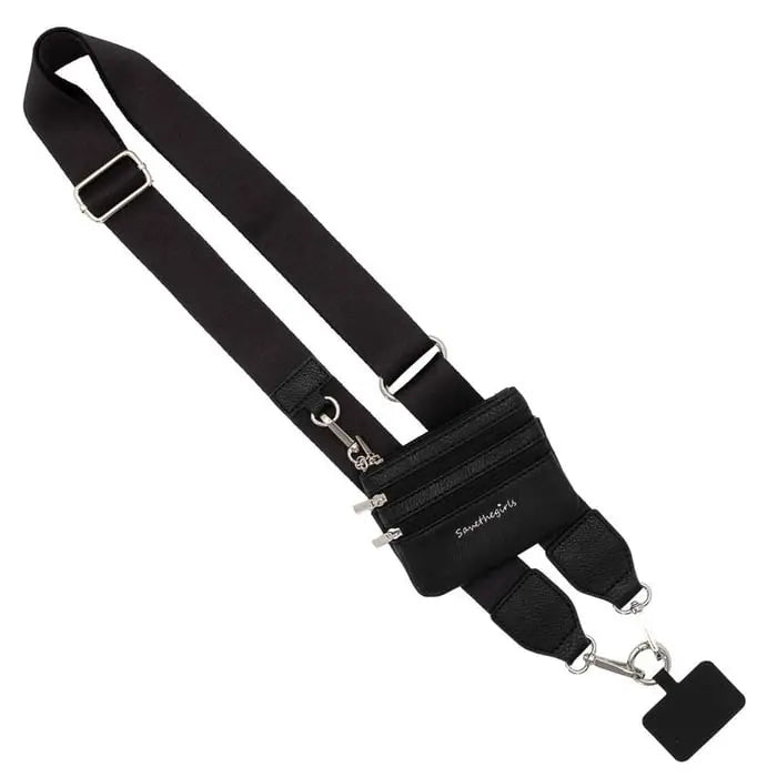BowLift | Versatile phone strap with card slot and storage pouch