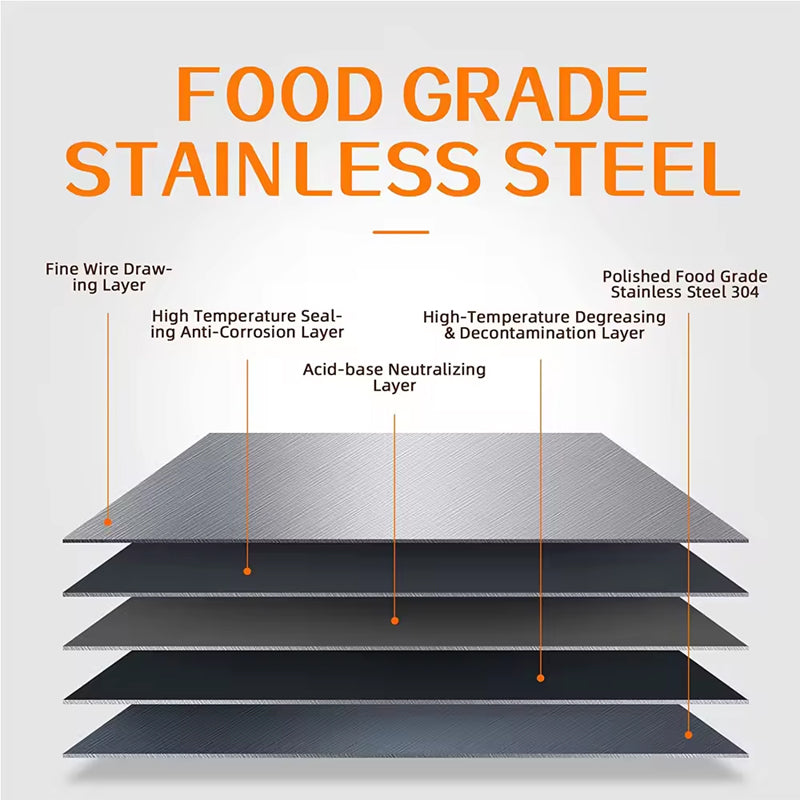 BowLift | Wall Stainless Steel Shelf, Wall Mounted Floating Shelving For Restaurant, Kitchen, Home And Hotel