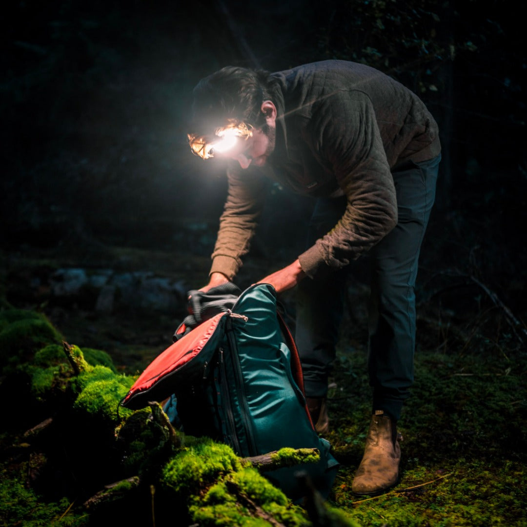 BowLift | High-Performance 230° LED Headlamp with Adjustable Brightness for Outdoor Activities & Camping