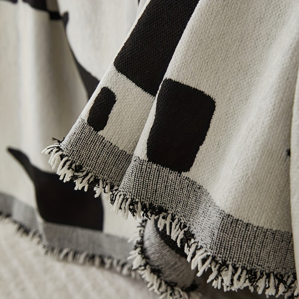 BowLift | Wavy Stripe Boho Sofa Cover