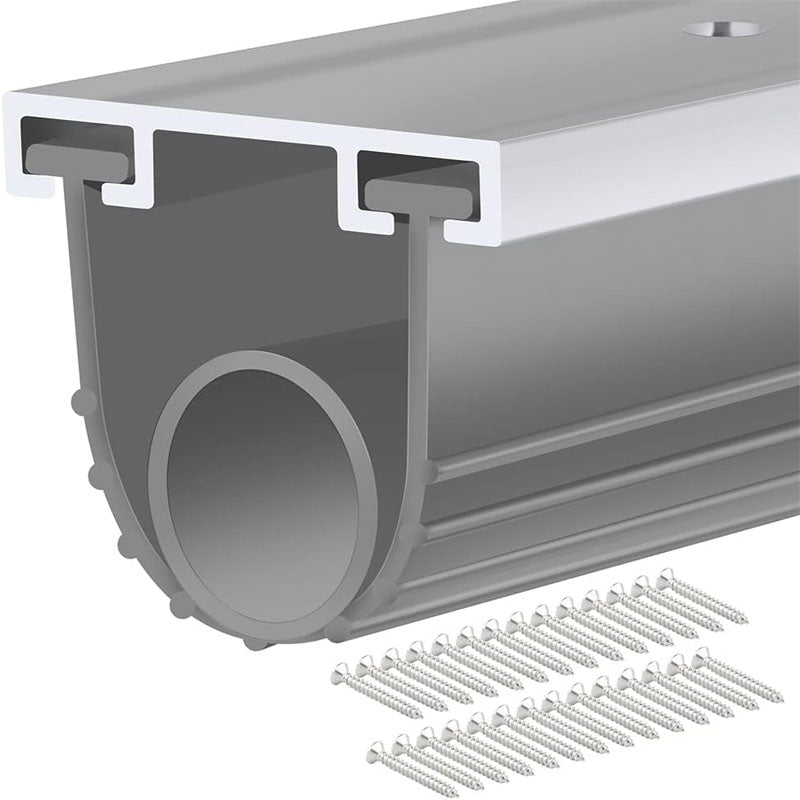 BowLift | Universal Garage Door Bottom Seals Rubber U Shape +O Ring Combination Garage Door Weather Stripping