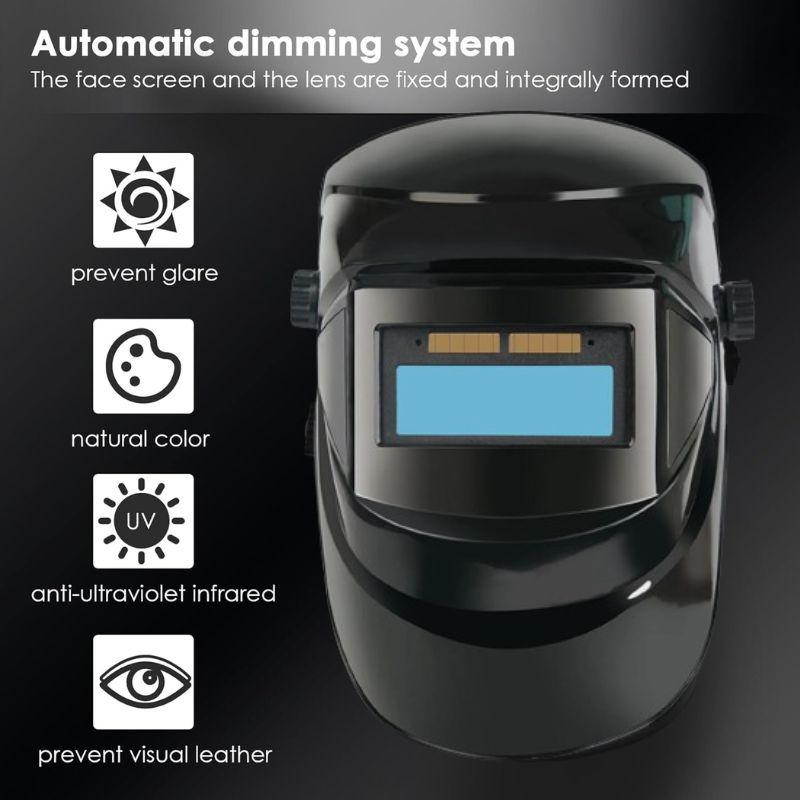 BowLift | Auto Darkening Welding Mask with Head Lamp