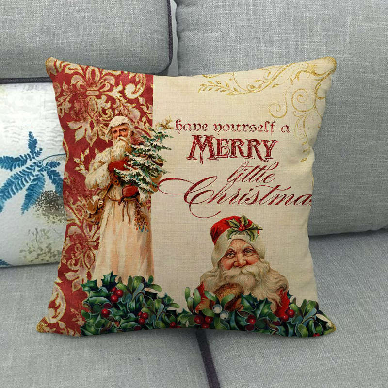 BowLift | Festive 18-Inch Velvet Pillowcase with Hidden Zipper for Christmas Decoration