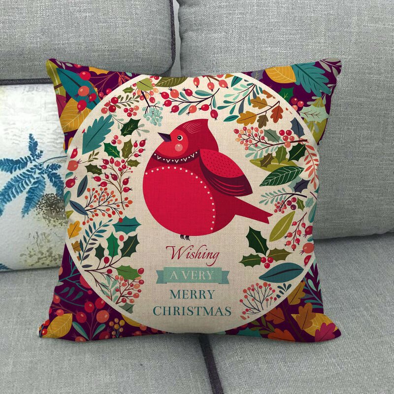 BowLift | Festive 18-Inch Velvet Pillowcase with Hidden Zipper for Christmas Decoration