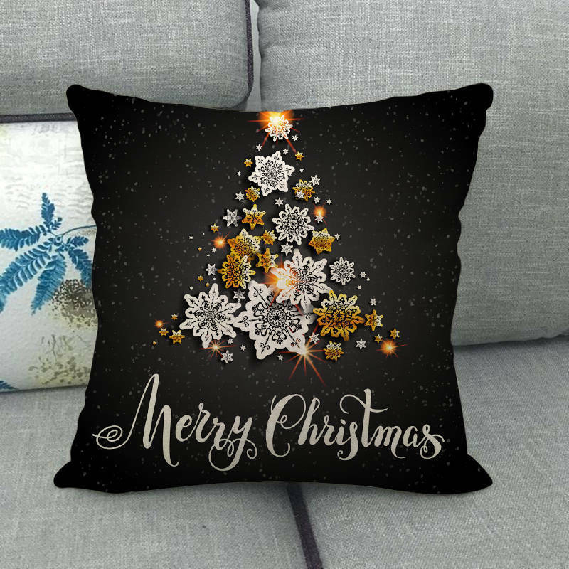 BowLift | Festive 18-Inch Velvet Pillowcase with Hidden Zipper for Christmas Decoration