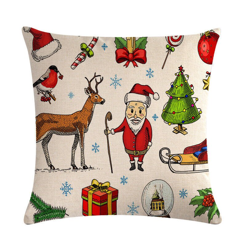 BowLift | Festive 18-Inch Velvet Pillowcase with Hidden Zipper for Christmas Decoration