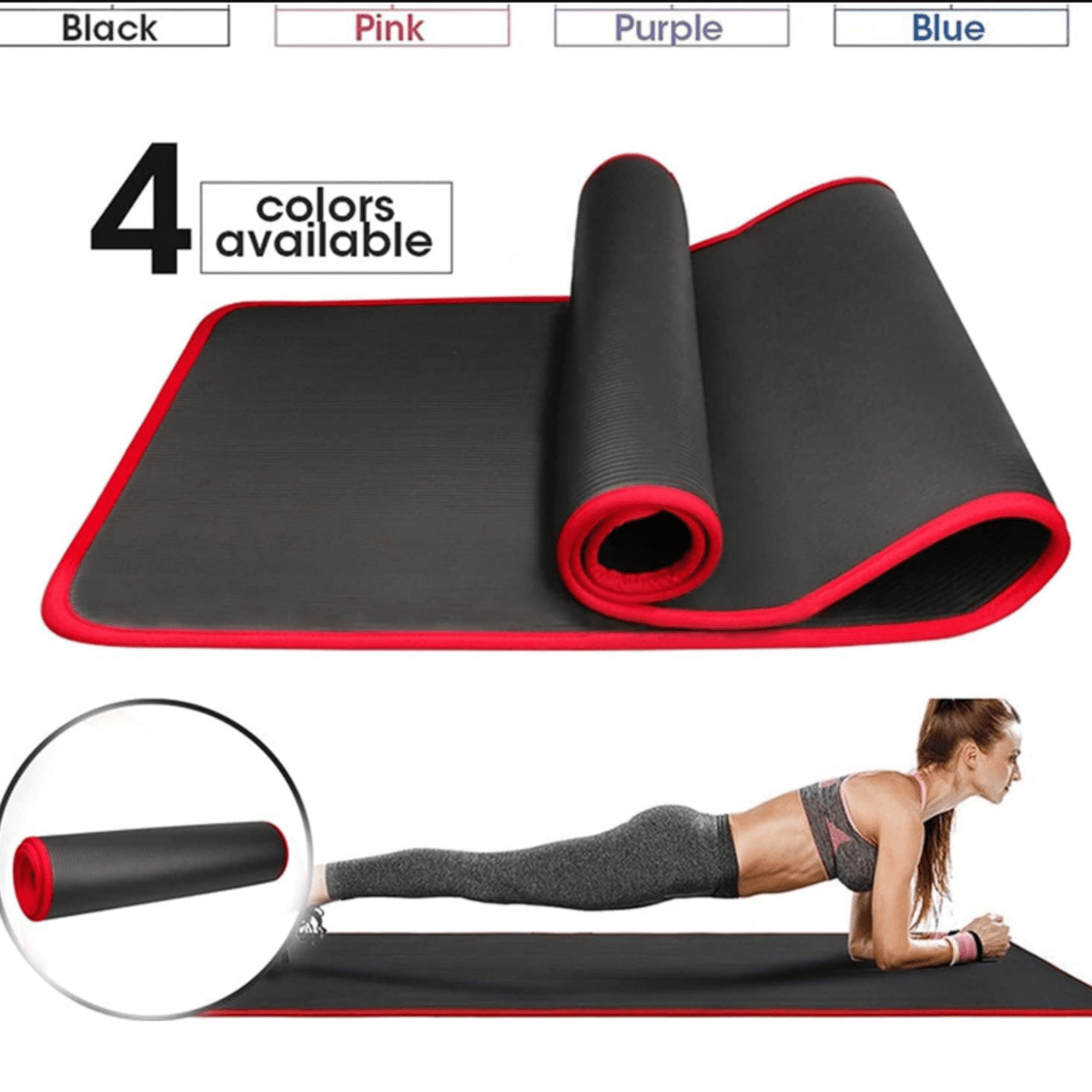 BowLift | Extra thick yoga mat with non-slip surface