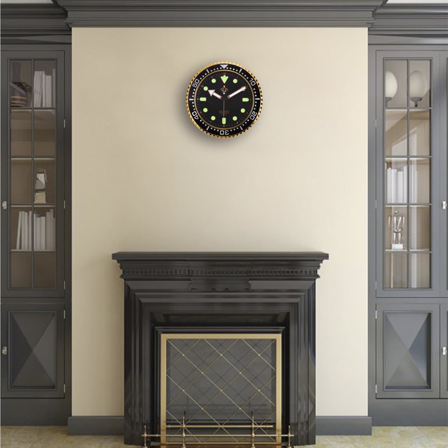 BowLift | Silent Glowing Wall Clock