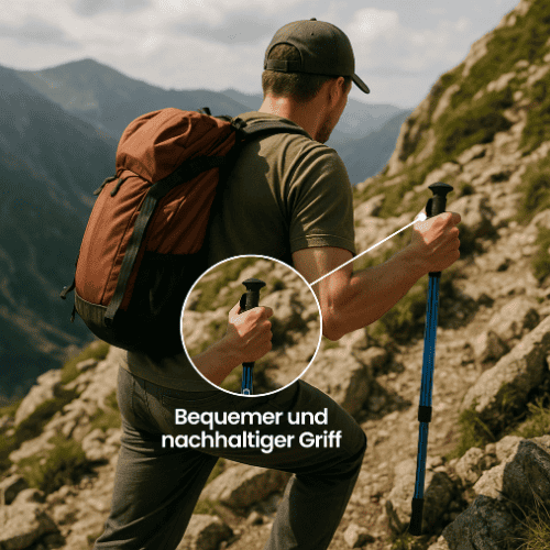 BowLift | Adjustable Trekking Poles for Stability & Comfort