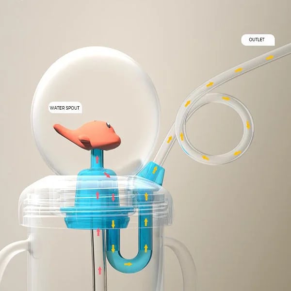 BowLift | BABY DRINKING CUP WITH WHALE SQUIRT